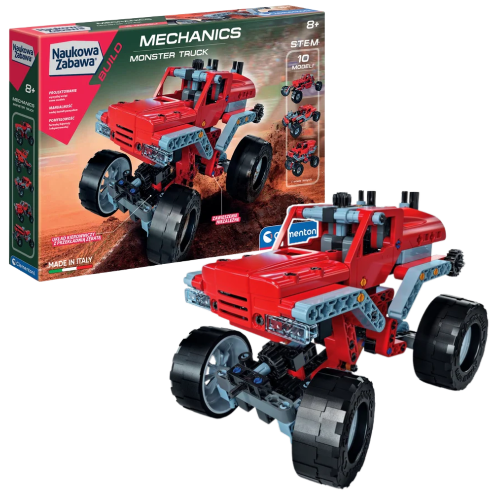 Stavebnice Laboratorium mechaniky Monster Truck – Clementoni