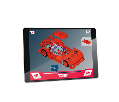 Stavebnice Laboratorium mechaniky závodní auto Endurance – Clementoni