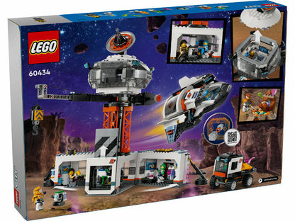 Stavebnice LEGO CITY Vesmírná stanice 1422 dílků 60434