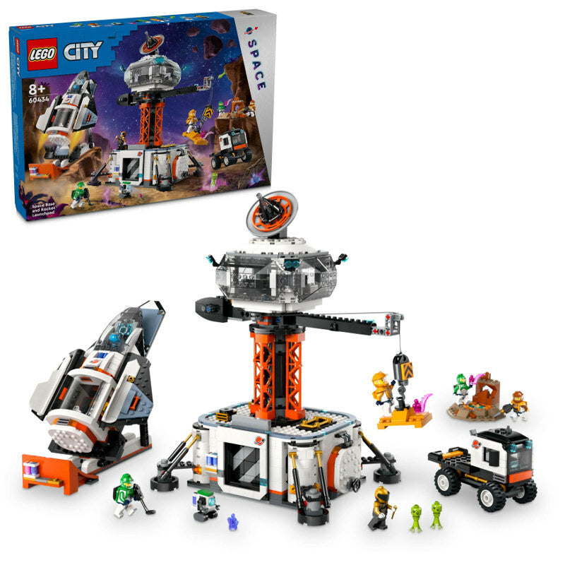 Stavebnice LEGO CITY Vesmírná stanice 1422 dílků 60434