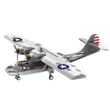 Stavebnice letadlo PBY 5A Catalina 364 dílů – vojenský model