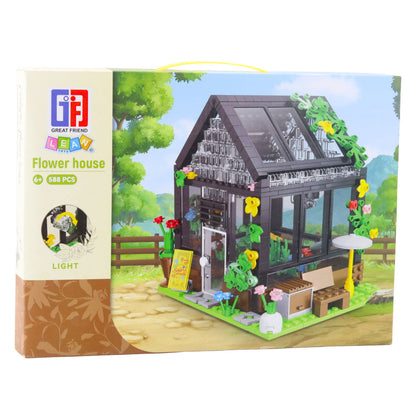 Stavebnice mini skleník – zahradní domek 588 dílů