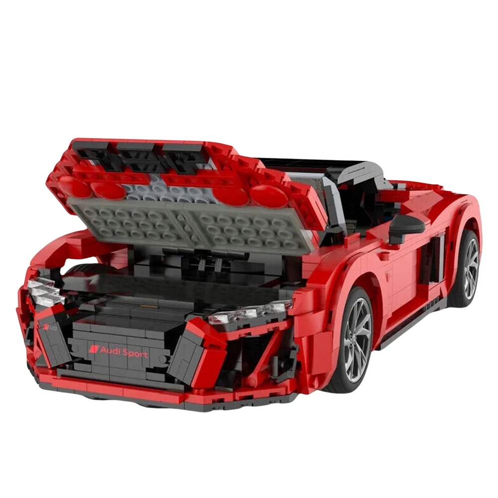 Stavebnice RC auto 1:14 Audi R8 Spyder 1440 dílů – Rastar