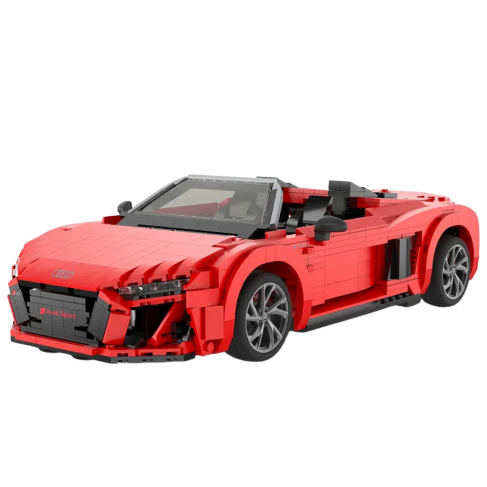 Stavebnice RC auto 1:14 Audi R8 Spyder 1440 dílů – Rastar