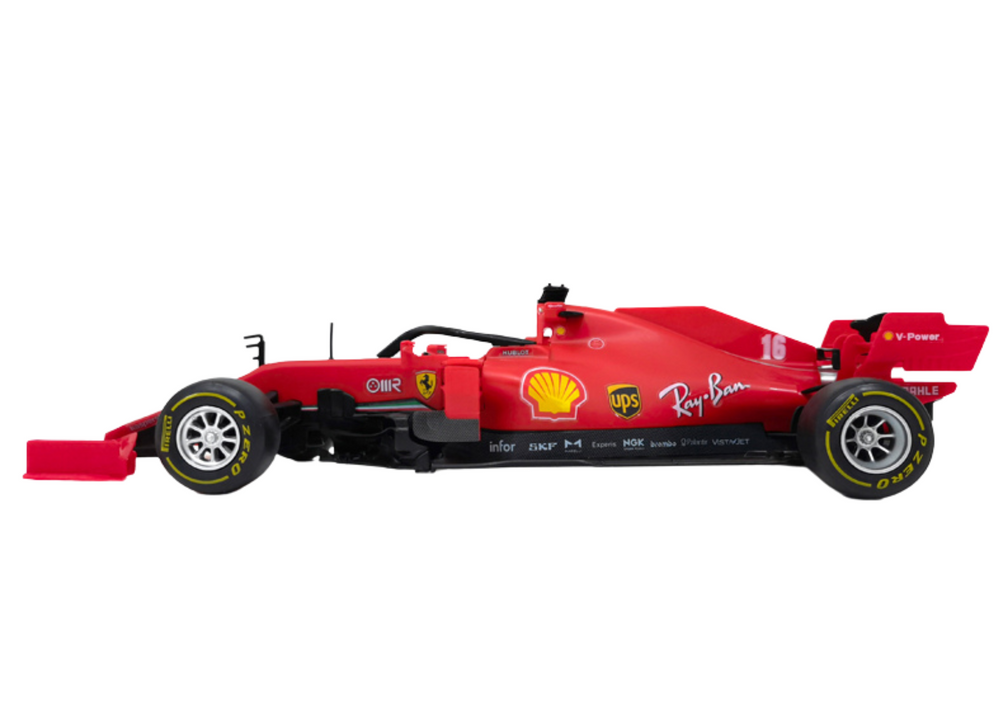Stavebnice RC auto 1:16 Ferrari SF1000 s dálkovým ovládáním červené