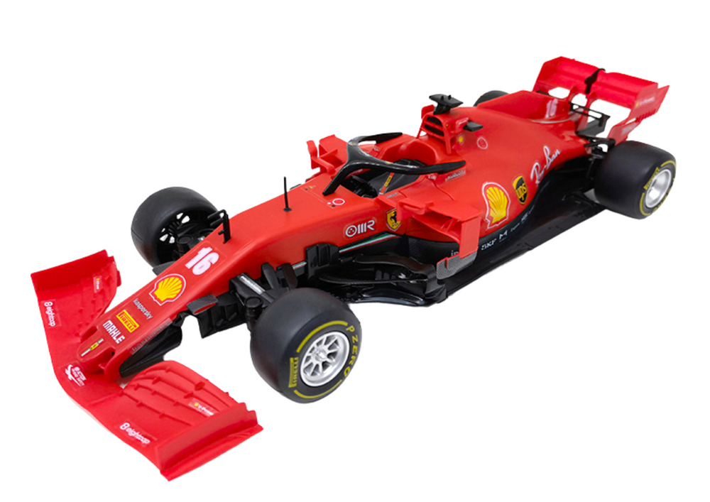Stavebnice RC auto 1:16 Ferrari SF1000 s dálkovým ovládáním červené