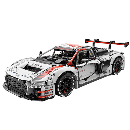 Stavebnice RC auto Audi R8 1:8 s dálkovým ovládáním – Rastar