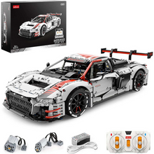 Stavebnice RC auto Audi R8 1:8 s dálkovým ovládáním – Rastar