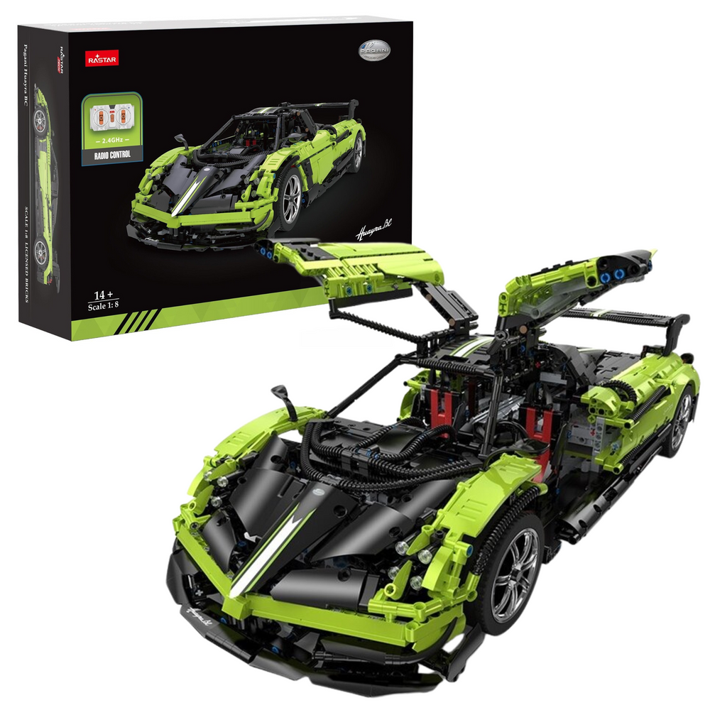 Stavebnice RC auto Pagani Huayra BC 1:8 s dálkovým ovládáním – Rastar