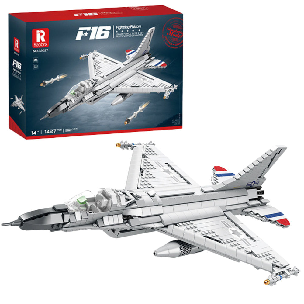 Stavebnice stíhačky F 16 Fighting Falcon 1427 dílů