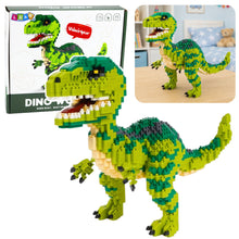 Stavebnice Velociraptor – 3D figurka dinosaura z kostek 1457 dílů