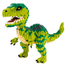 Stavebnice Velociraptor – 3D figurka dinosaura z kostek 1457 dílů