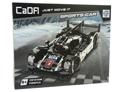 Stavebnice závodní auto 1586 dílků CADA