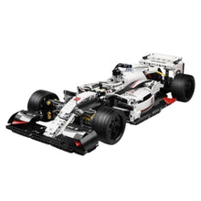 Stavebnice závodní auto F1 – 1235 dílů | bílo červené