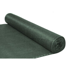 Stínící síť na plot 1,5x25m – s opasky zelená