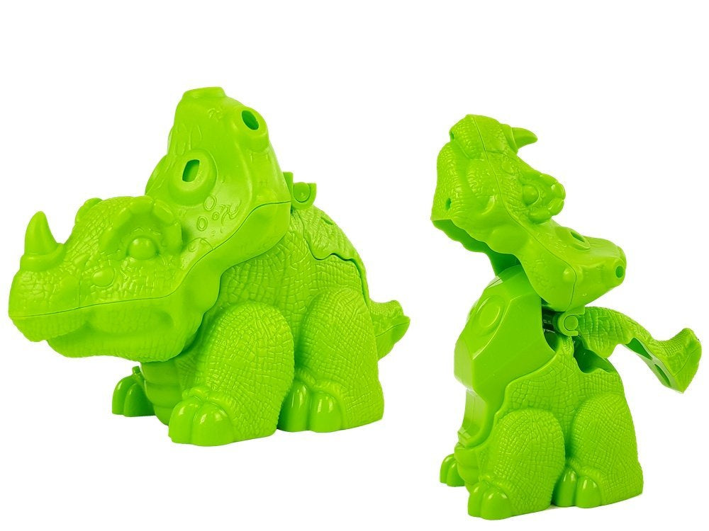 Stolek s plastelínou Dinosauři s vulkánem a svítící lávou 4 barvy