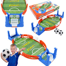 Stolní fotbal mini piłkarzyki s brankami a míčky pro 2 hráče