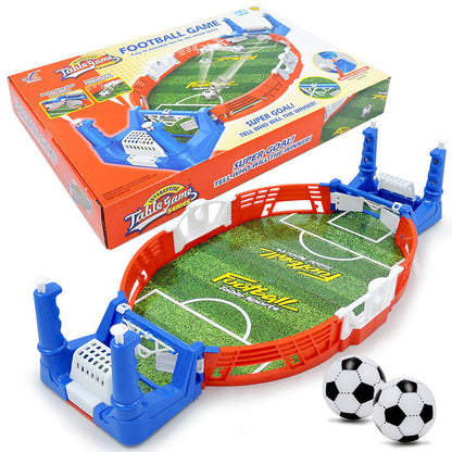 Stolní fotbal mini piłkarzyki s brankami a míčky pro 2 hráče