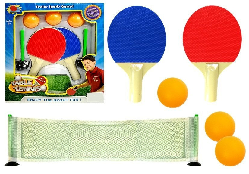 Stolní tenis sada pro děti – s pálkami sítí a míčky