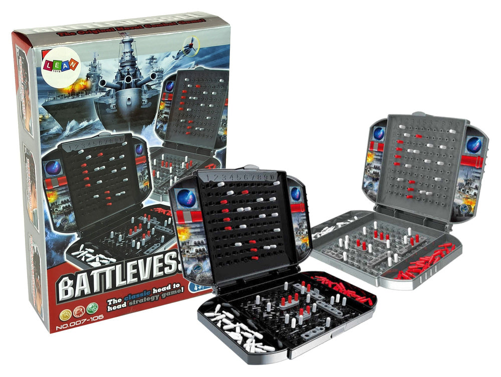 Strategická hra Bitva lodí v kufřících – 2 kufříky