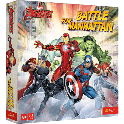 Strategická hra o Manhattan s Avengers hrdiny – Battle for Manhattan Trefl