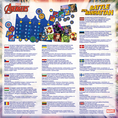 Strategická hra o Manhattan s Avengers hrdiny – Battle for Manhattan Trefl