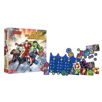 Strategická hra o Manhattan s Avengers hrdiny – Battle for Manhattan Trefl