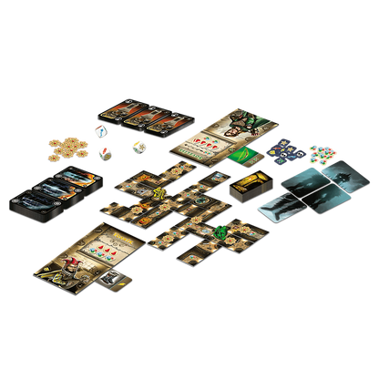 Strategická hra Vládce kostí s kostkami a pokladem – Trefl