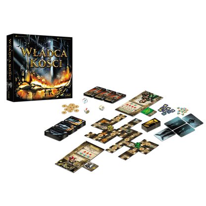 Strategická hra Vládce kostí s kostkami a pokladem – Trefl