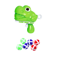 Střelecká hra na terč s pistolí – Dinosaurus se suchým zipem