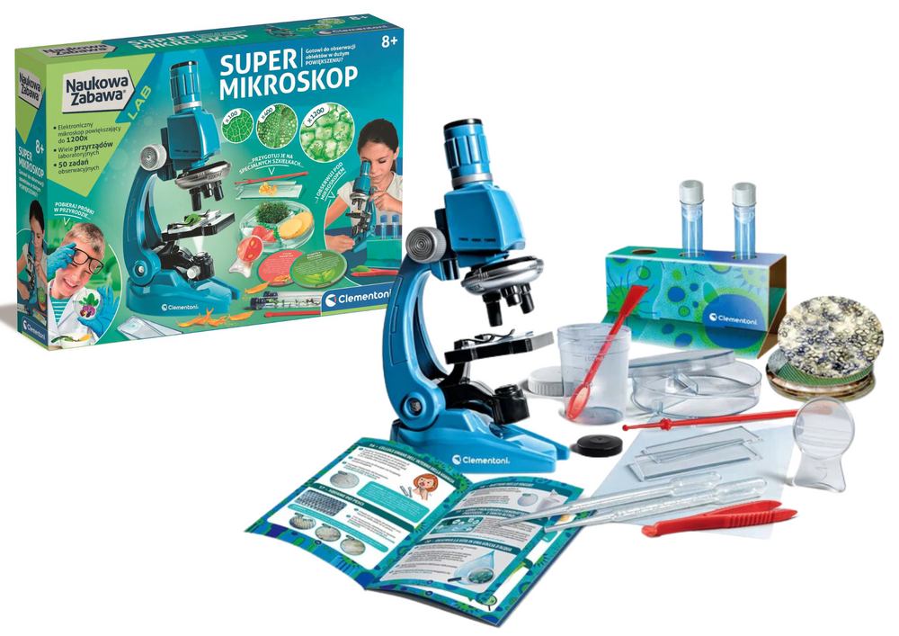 Super mikroskop pro mladé vědce – Clementoni