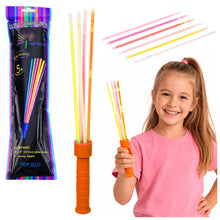 Svítící hůlka ve tmě neonová tyčinka 29 cm