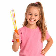 Svítící hůlka ve tmě neonová tyčinka 29 cm