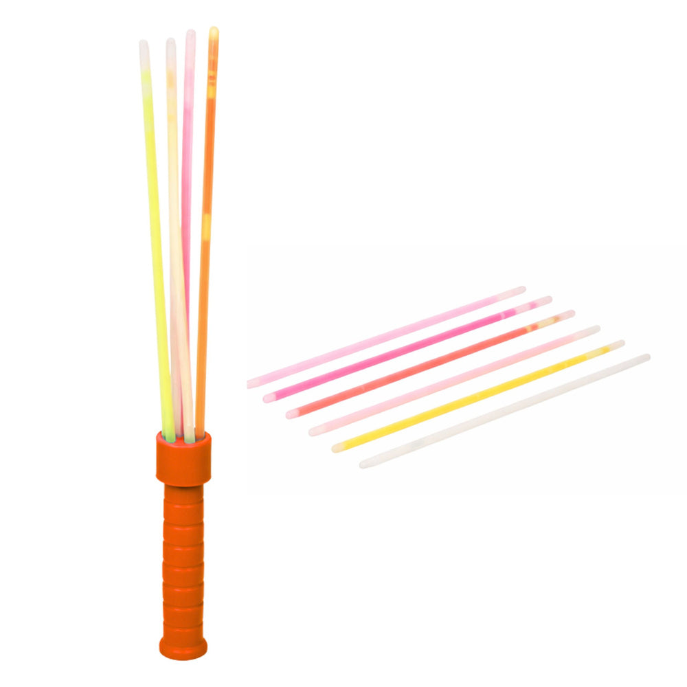 Svítící hůlka ve tmě neonová tyčinka 29 cm