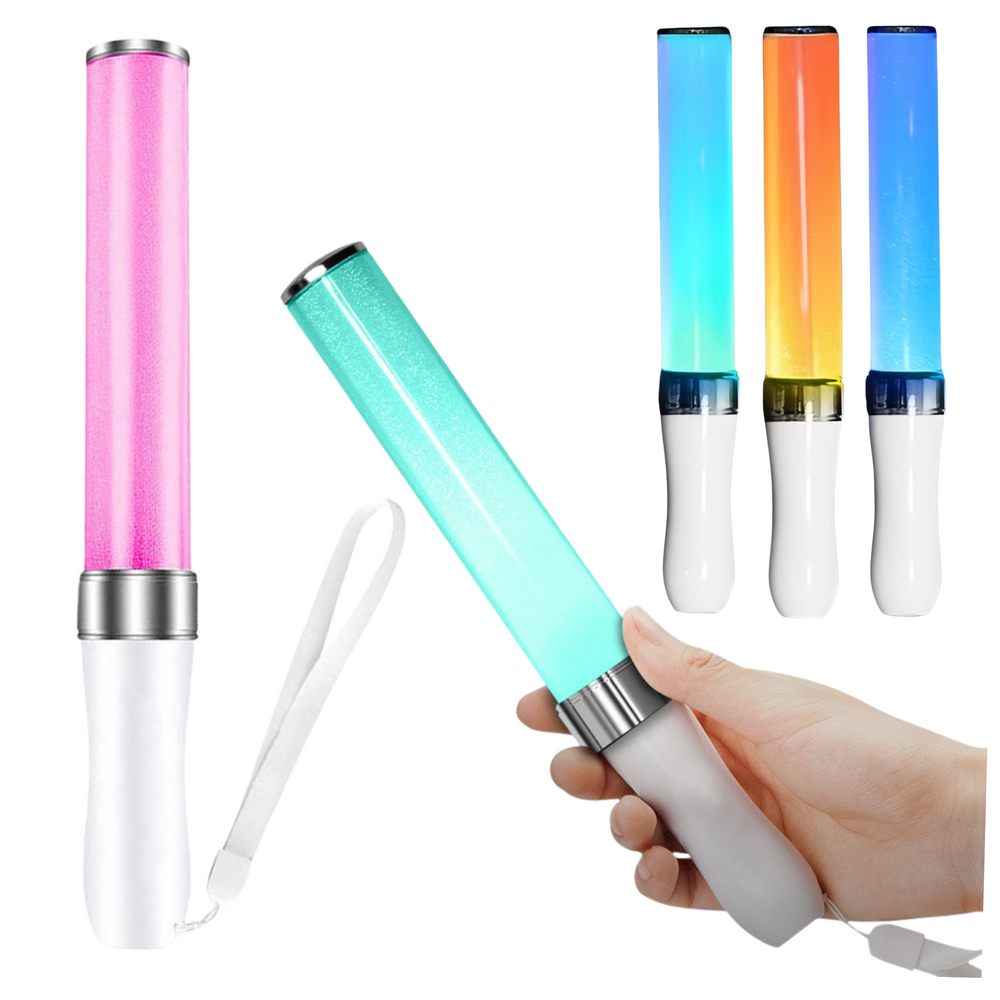 Svítící LED tyčka na párty 25,5cm tři režimy svícení