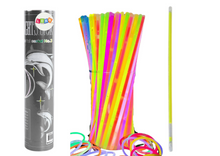 Svítící náramky 100 kusů různé barvy fluorescenční