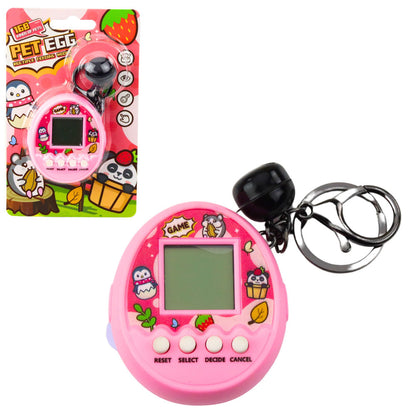 Tamagotchi elektronická hra – 168 zvířátek s přívěskem