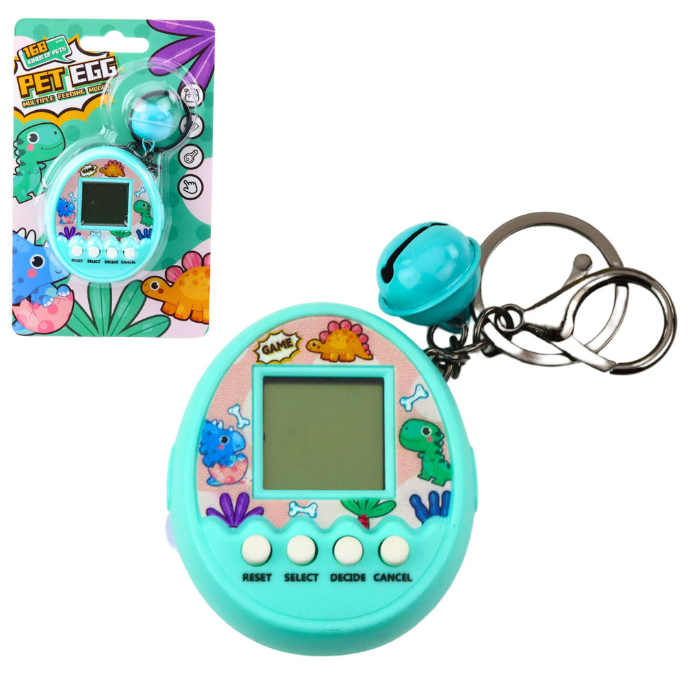 Tamagotchi elektronická hra – 168 zvířátek s přívěskem