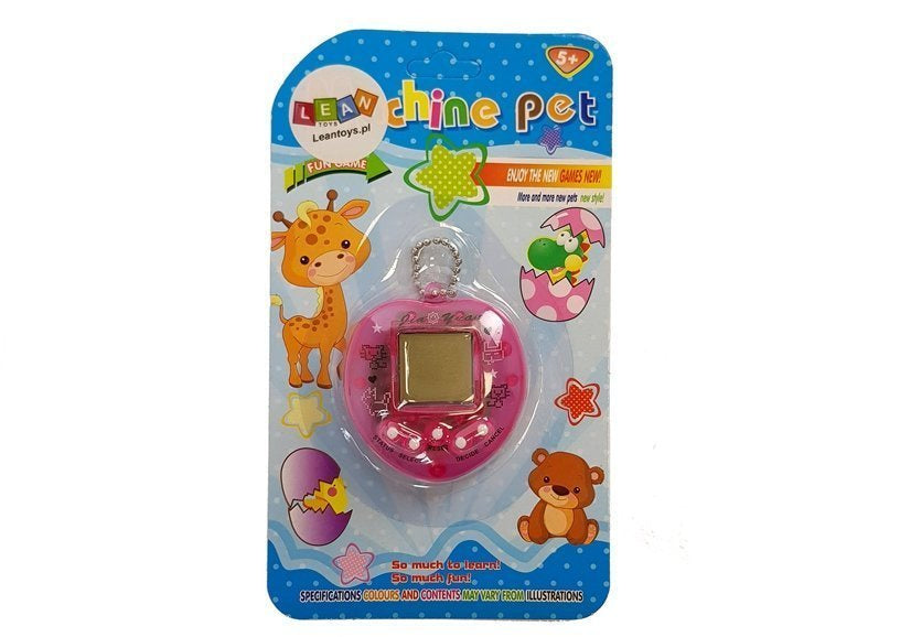 Tamagotchi elektronická hra – s řetízkem růžová
