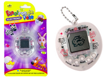 Tamagotchi elektronická hra – virtuální zvířátko | bílá