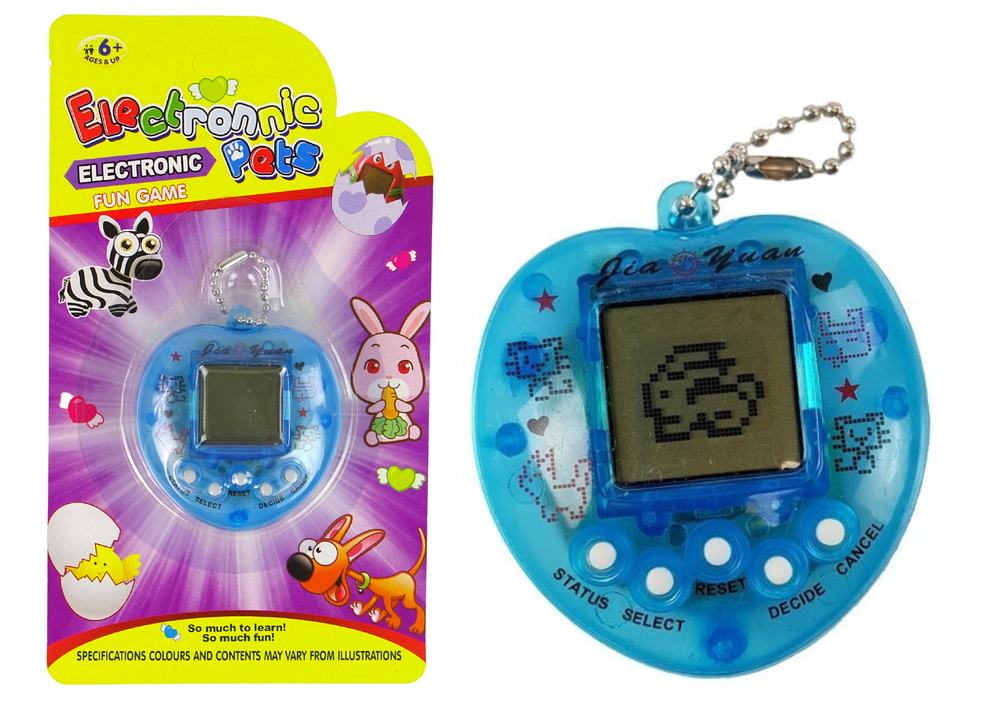 Tamagotchi elektronická hra – virtuální zvířátko | modrá