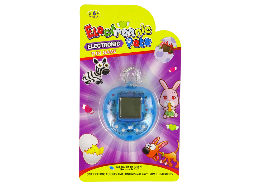 Tamagotchi elektronická hra – virtuální zvířátko | modrá