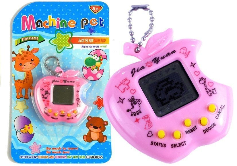 Tamagotchi elektronické zvířátko – s breloczkem | růžové