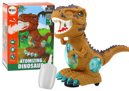 Tančící dinosaurus se senzorem – světla a zvuky | žlutý