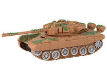 Tank na dálkové ovládání – se světly a zvuky 1:18 | pískový
