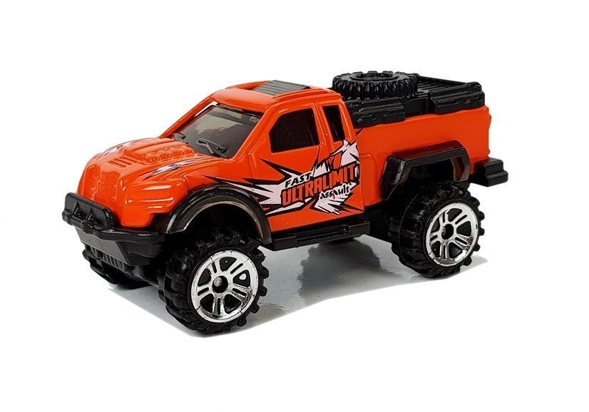 Terénní auta Jeep s pružinami 20 kusů různé barvy