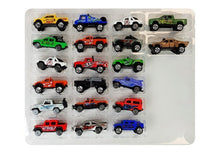 Terénní auta Jeep s pružinami 20 kusů různé barvy
