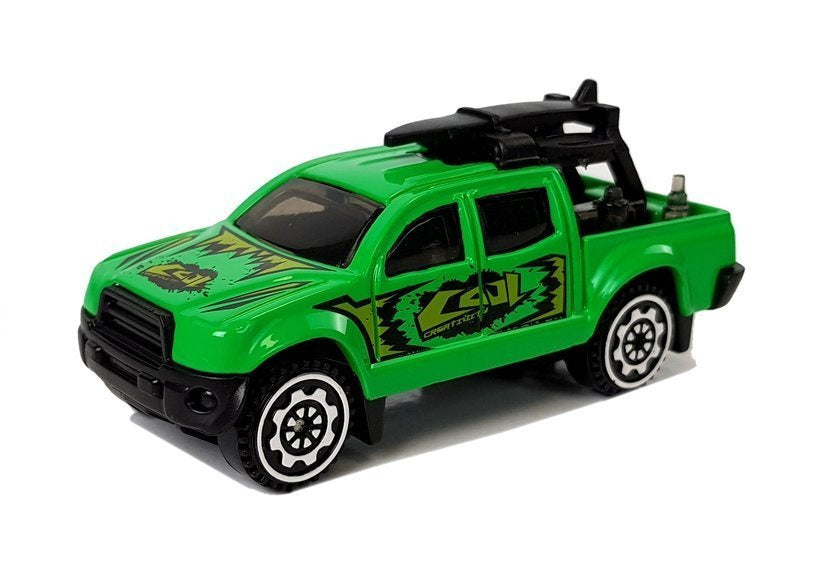 Terénní auta Jeep s pružinami 20 kusů různé barvy