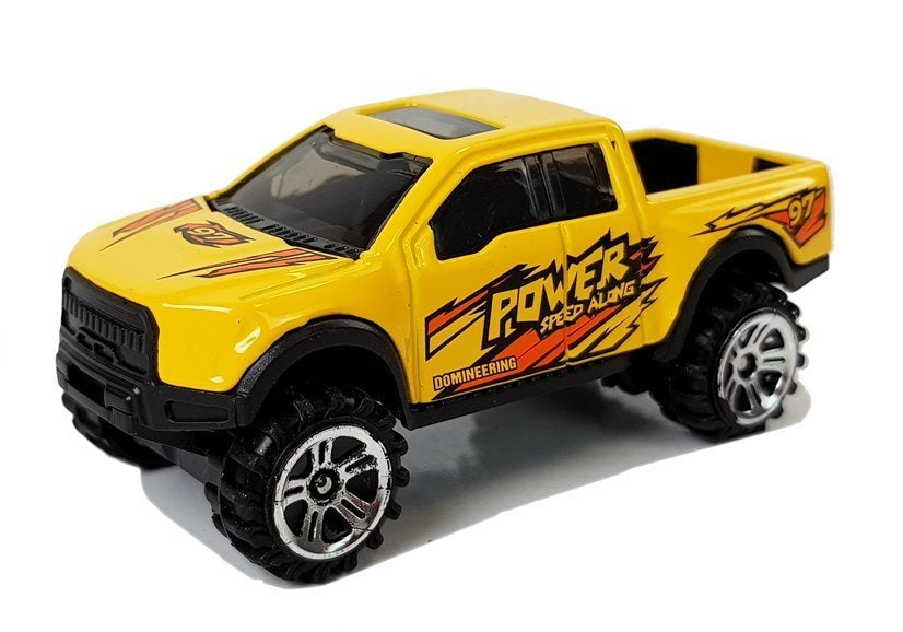 Terénní auta Jeep s pružinami 20 kusů různé barvy