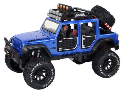 Terénní auto 4x4 se světly a zvuky – frikční pohon